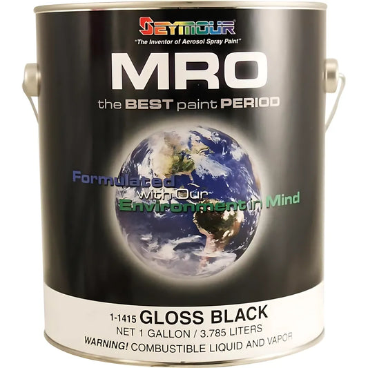 Mro Industrial Coatings Gallons Gloss Black-0000011415-668