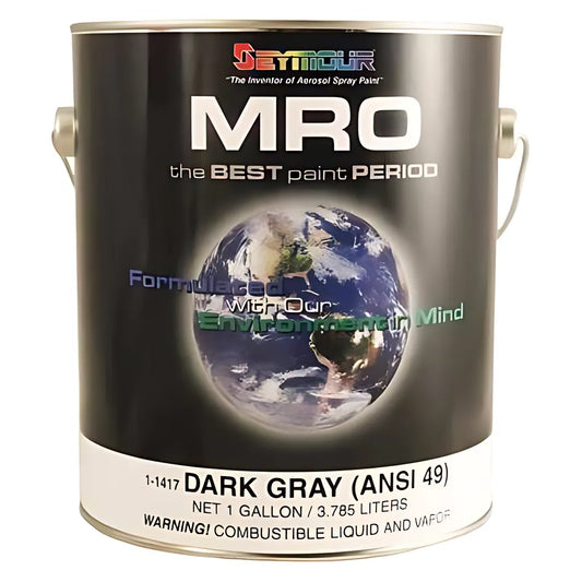 Mro Industrial Coatings Gallons Dark Gray (Ansi 49)-0000011417-666