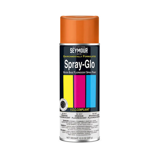 Spray-Glo Waterbased Fluorescent Orange 16 Oz Can-0000161617-711