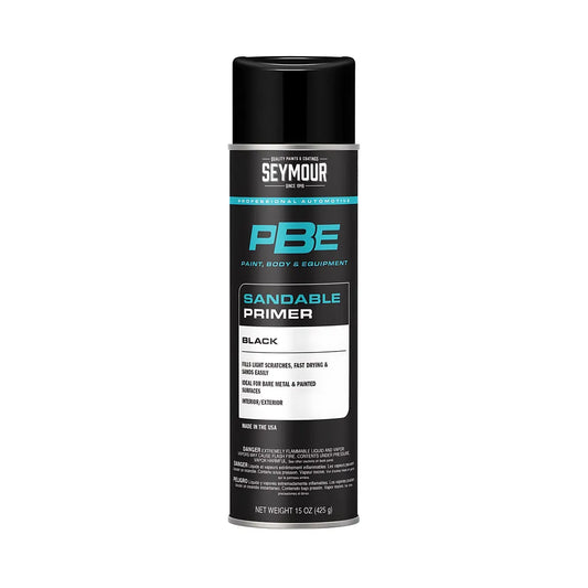 Pbe Professional Sandable Black Primer 20 Oz Can-0000201672-689