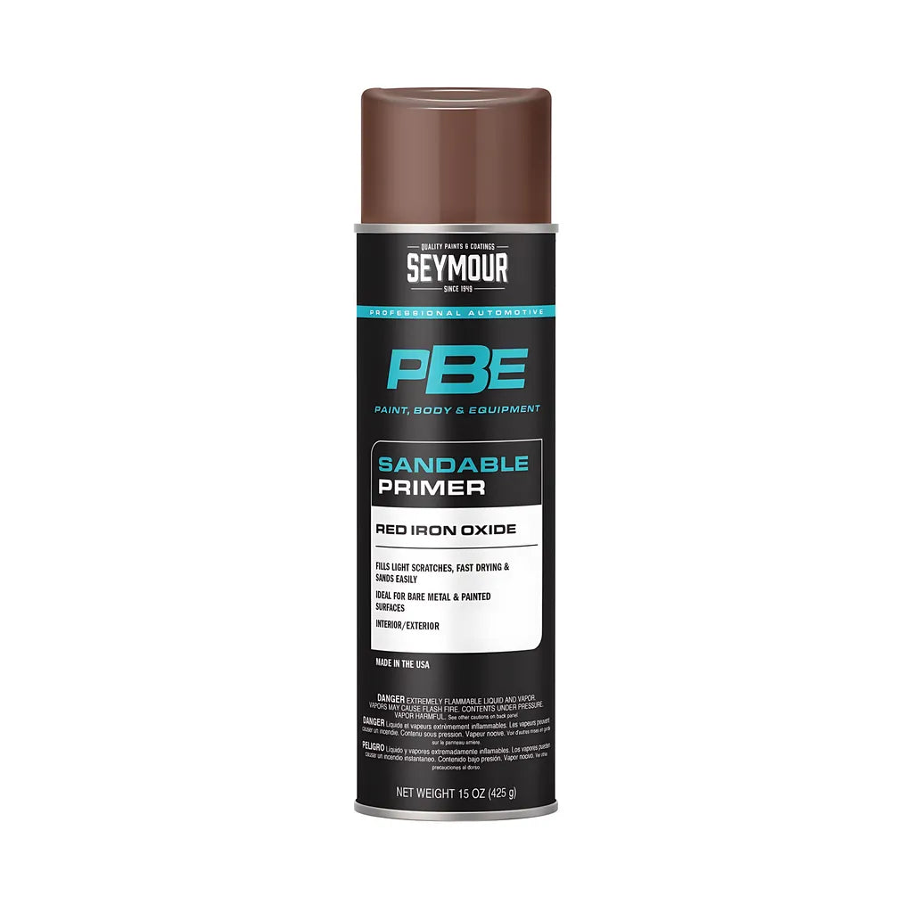 Pbe Professional Sandable Red Iron Oxide Primer 20 Oz Can-0000201673-691