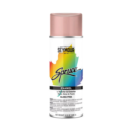 Spruce General Use Enamels Gloss Pink 16 Oz Can-0000980039-731