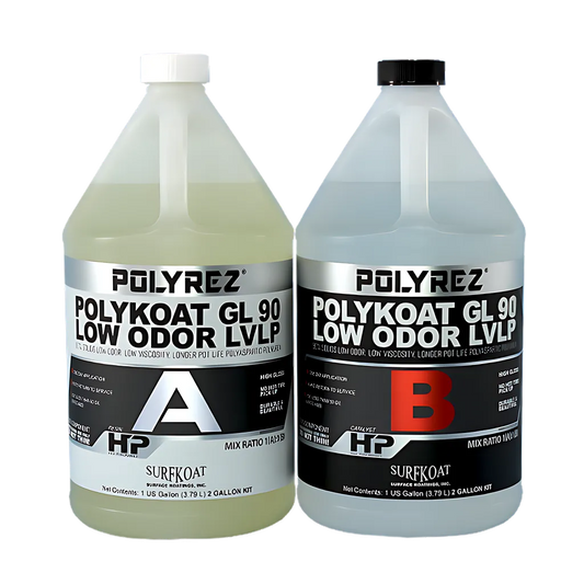 Polykoat Gl 90 Low Odor Lvlp 2 Quart Kit-005-PK90-2Q-1260