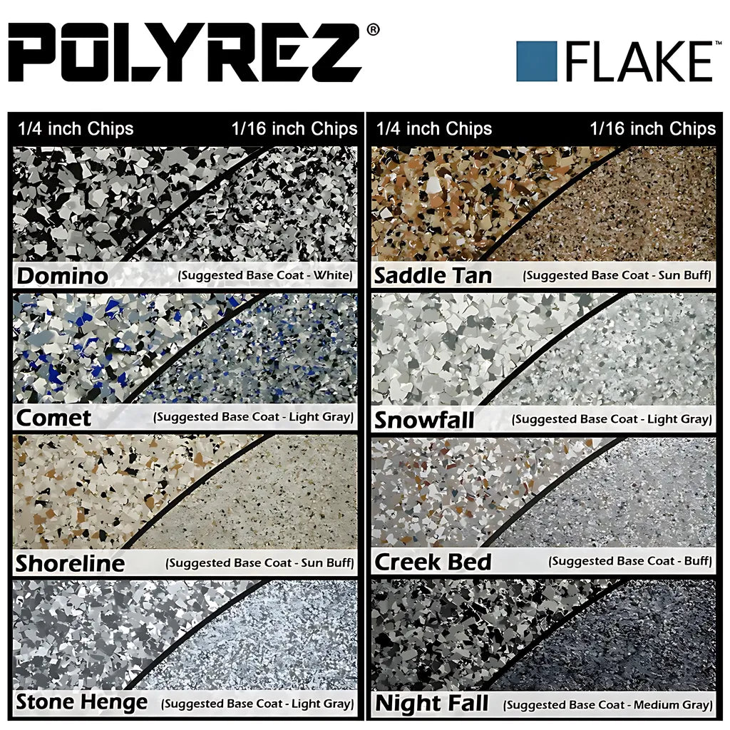 Rapid Cast Color Flakes (Stone Henge) 1/4" 40 Lbs-013-CHIPS1-4-SH-1276