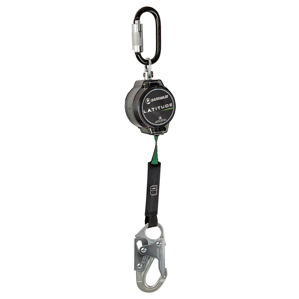 Latitude Pro 7' Single Web Srl-P: Triple Lock Carabiner, Snap Hook 018-5008-6960