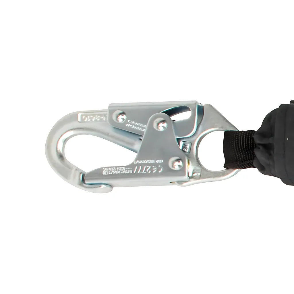 Arc Flash 6' Energy Absorbing Lanyard: Aramid, Snap Hook 020-2045-6768