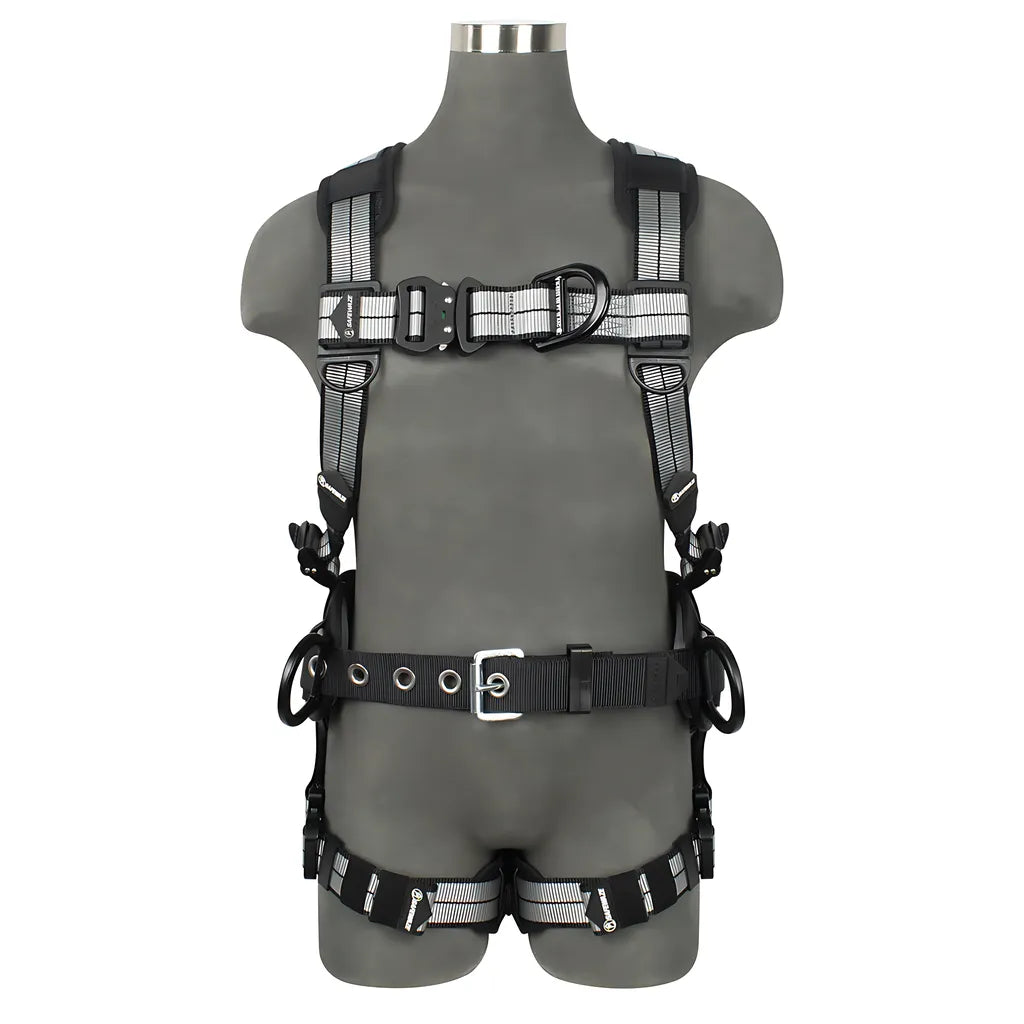 Pro+ Slate Construction Harness: Alu 3D, Alu Qc Chest, Alu Fd, Alu Qc Legs 021-1830-5721