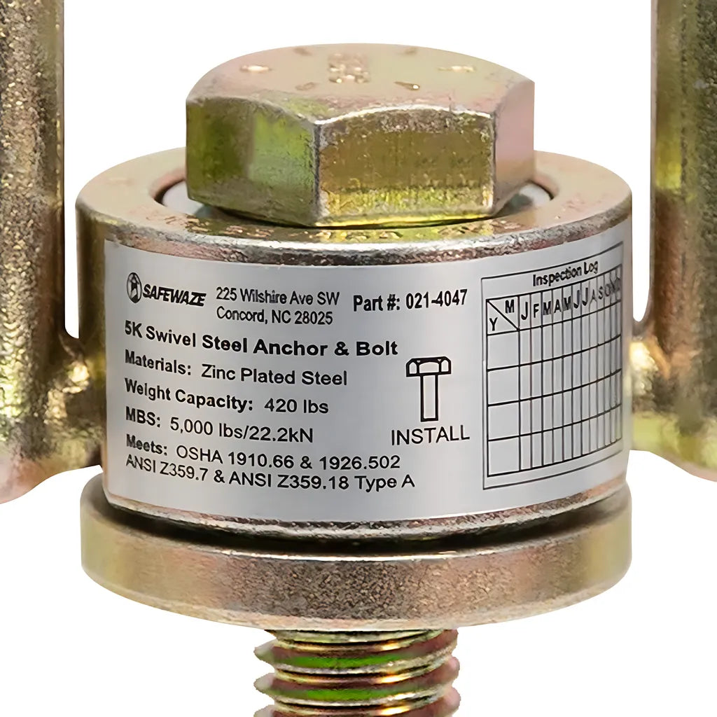 5K Swivel Steel Anchor & Bolt 021-4047-5597