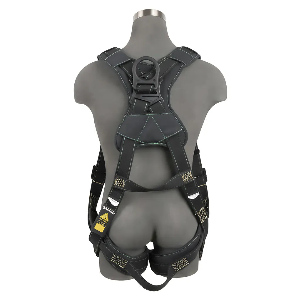 Arc Flash Full Body Harness: De 1D, De Qc Chest/Legs 022-1986-6317