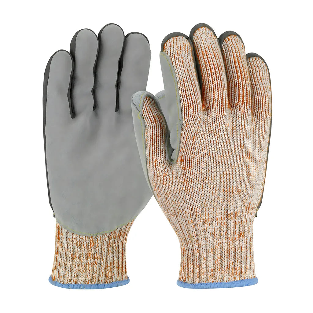 Pip 09-H550Slpv/Xxl Seamless Knit Hppe Blended Glove With Split Cowhide Leather Palm And Aramid Stitching - Vend-Ready 09-H550SLPVXXL-7834