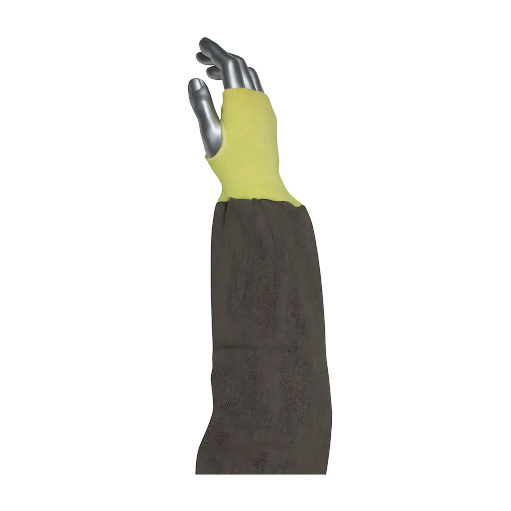Kut Gard 10-K4622 Fr Viscose / Dupont Kevlar Blended Sleeve With Blue/Gold Elastic End And Thumb Hole 10-K4622-8158