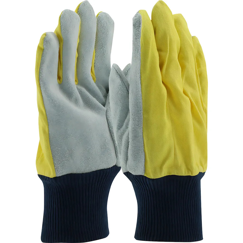 West Chester 100Y Superior Grade Cowhide Leather Palm Glove With Fabric Back 100Y-8060