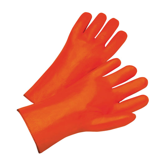 West Chester 1027OR PVC Dipped Glove with Insulated Foam Liner and Smooth Finish - 12" Length