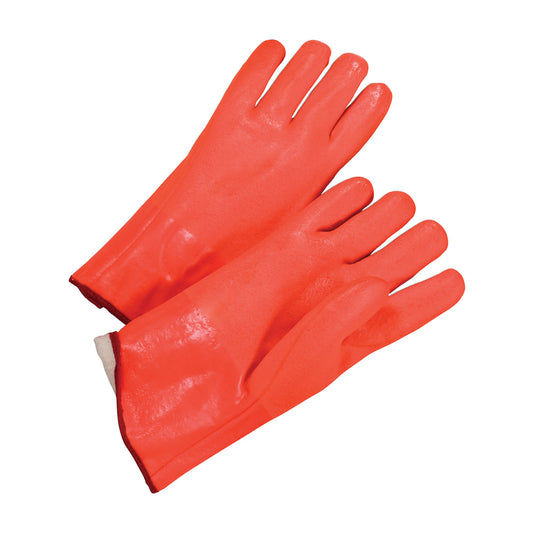 West Chester 1027ORF PVC Dipped Glove with Insulated Foam Liner and Rough Finish - 12" Length