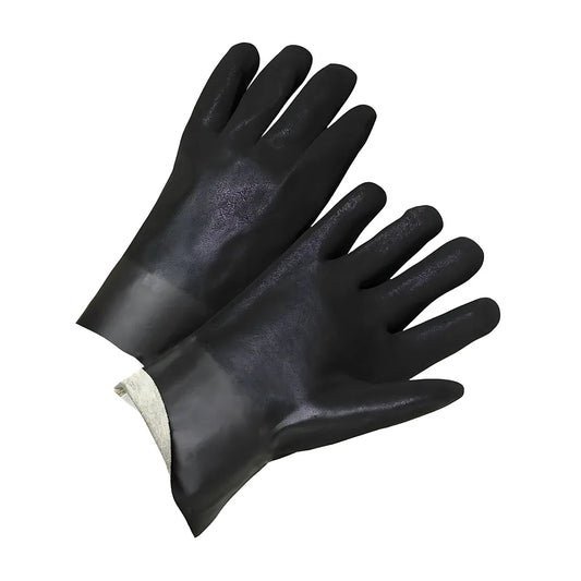 West Chester 1047Rf Pvc Dipped Glove With Interlock Liner And Rough Sandy Finish  -  14" Length 1047RF-8111