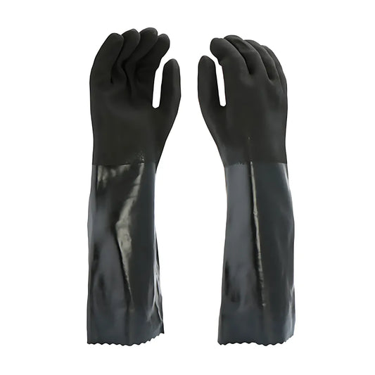 West Chester 1087Rf Pvc Dipped Glove With Interlock Liner And Rough Sandy Finish - 18" Length 1087RF-8113