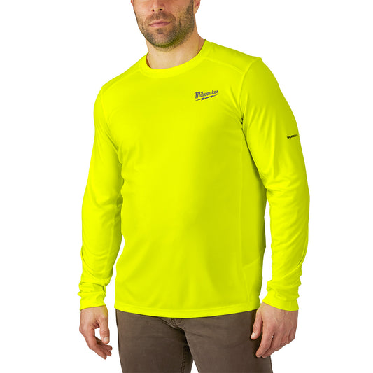 WORKSKIN™ Lightweight Performance Shirt - Long Sleeve - HI Vis 3X