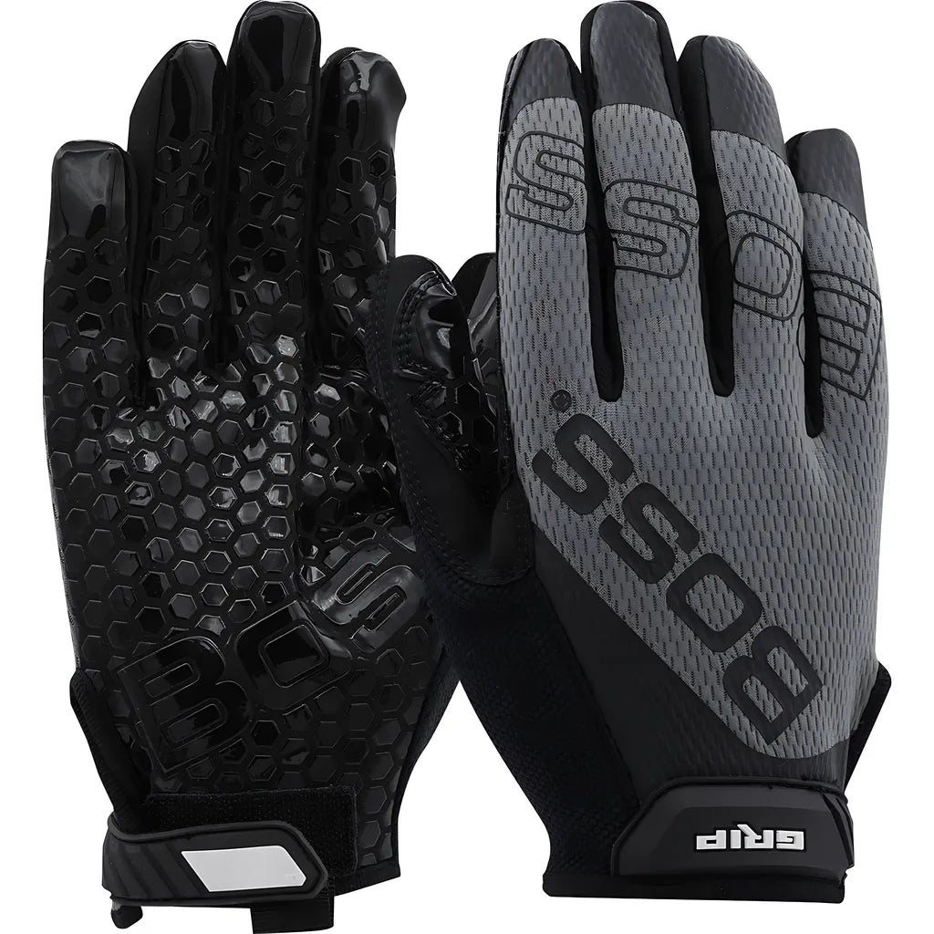 Boss 120-Mg1220T/Xl Synthetic Microfiber Palm With Silicone Coated Grip And Mesh Fabric Back 120-MG1220TXL-8326