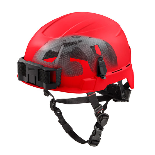 BOLT™ Red Safety Helmet with IMPACT ARMOR™ Liner (USA) - Type 2, Class E