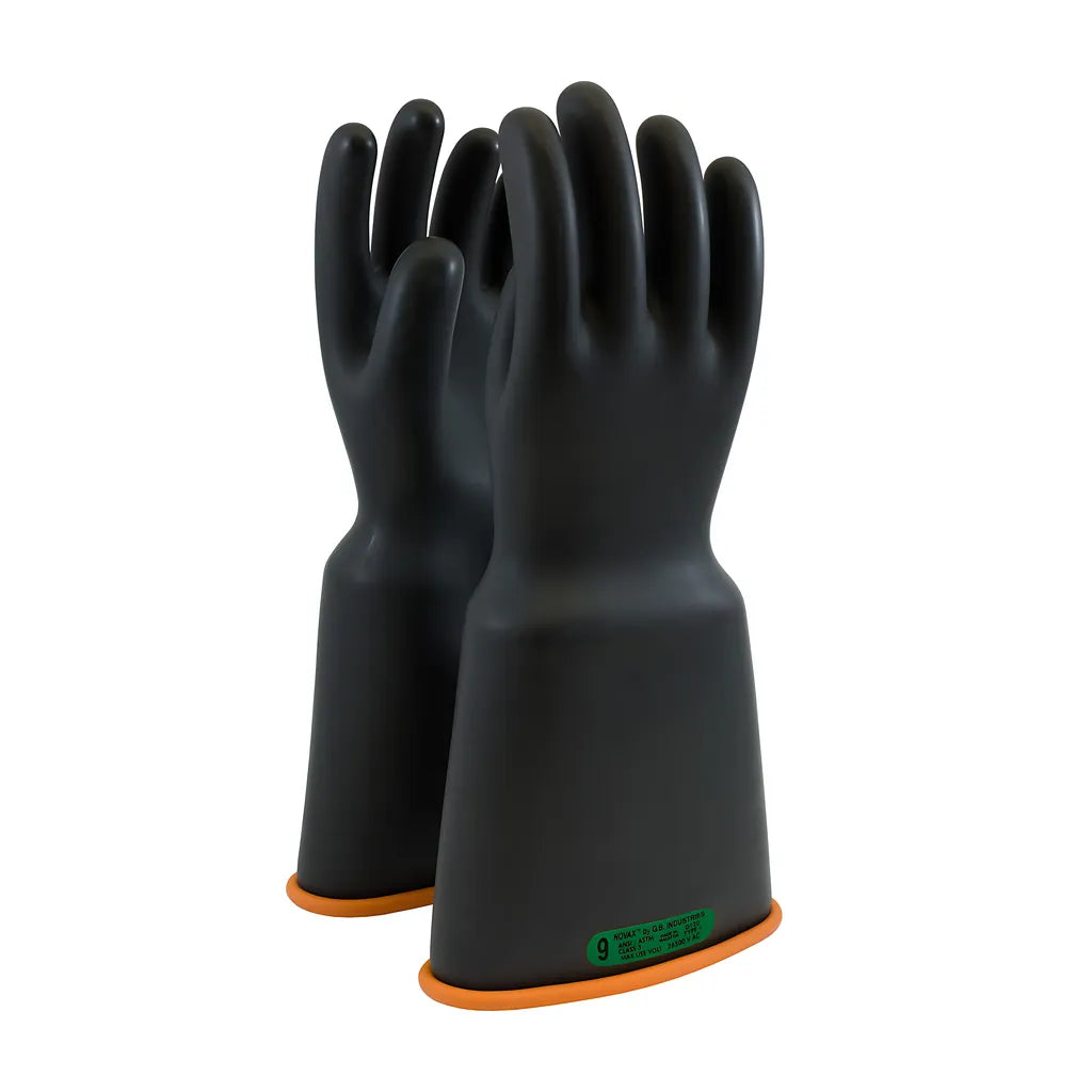 Novax 159-3-16/8.5 Class 3 Rubber Insulating Glove With Bell Cuff - 16" 159-3-168.5-9221
