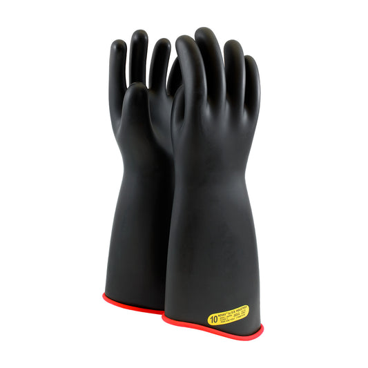 NOVAX 162-2-18/10 Class 2 Rubber Insulating Glove with Contour Cuff - 18"