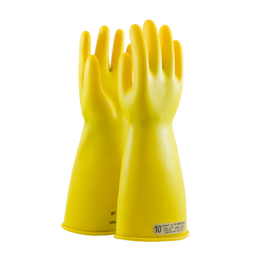 NOVAX 170-00-14/10 Class 00 Rubber Insulating Glove with Straight Cuff - 14"