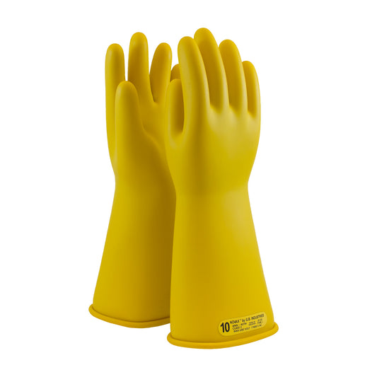 NOVAX 170-2-14/12 Class 2 Rubber Insulating Glove with Straight Cuff - 14"