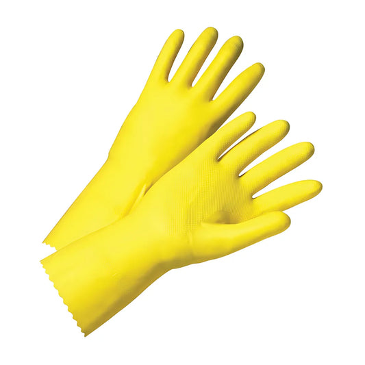 West Chester 2312/7 Unsupported Latex, Flock Lined With Raised Diamond Grip - 18 Mil 23127-11049
