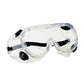 Bouton Optical 248-4401-400 Indirect Vent Goggle with Clear Body, Clear Lens and Anti-Scratch / Anti-Fog Coating