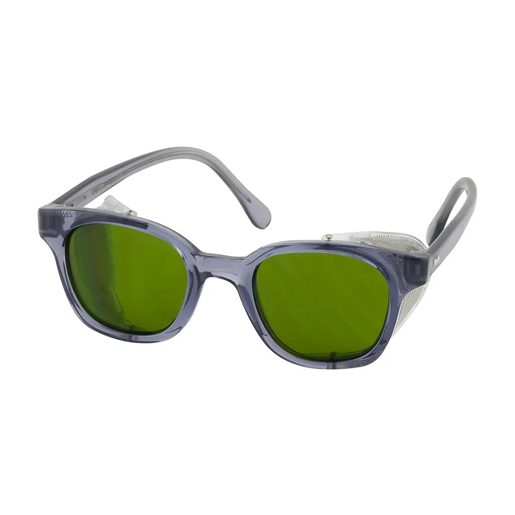 Bouton Optical 249-5907-207 Full Frame Safety Glasses With Smoke Frame, Ir Filter Shade 3.0 Lens And Anti-Scratch Coating 249-5907-207-11143