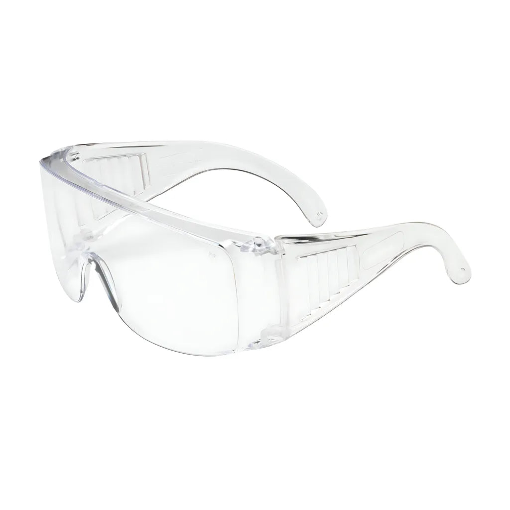 Bouton Optical 250-99-0900 Otg Rimless Safety Glasses With Clear Temple, Clear Lens And Anti-Scratch Coating 250-99-0900-11442
