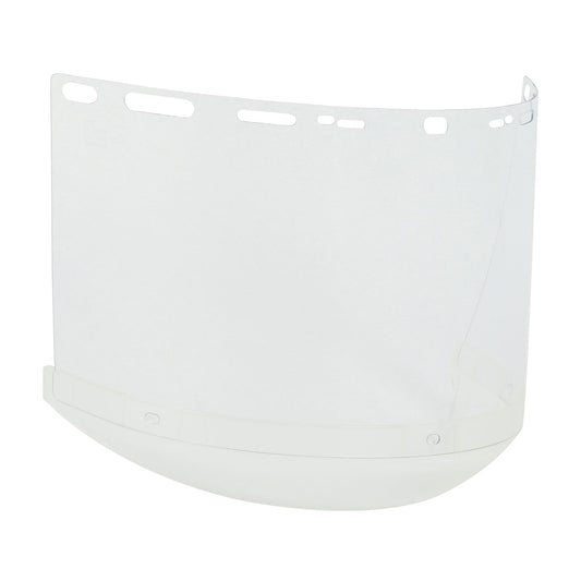 Bouton Optical 251-01-5210 Universal Fit Polycarbonate Safety Visor with Chin Cup - .040" Thickness