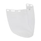 Bouton Optical 251-01-7401 Uncoated Aspherical Polycarbonate Safety Visor - Clear
