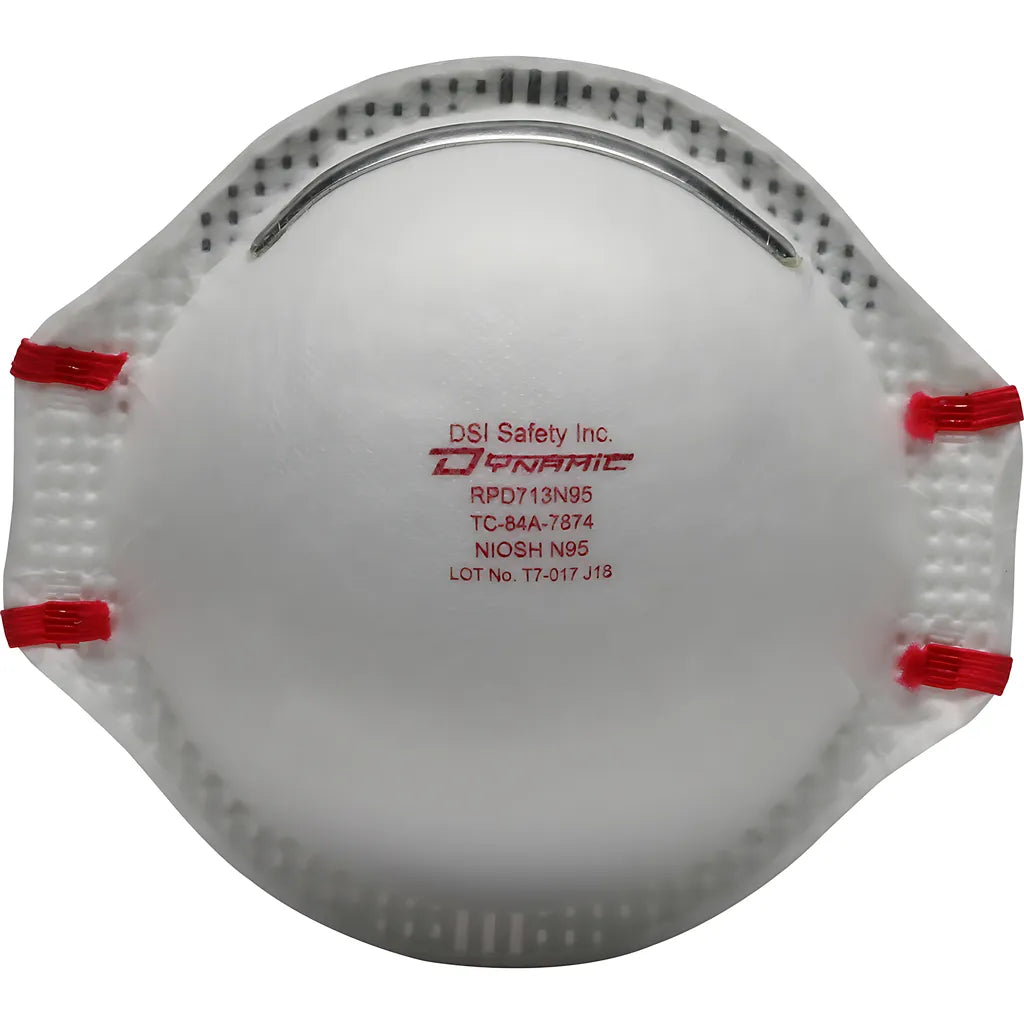 Dynamic 270-Rpd713N95 Deluxe N95 Disposable Respirator - 20 Pack 270-RPD713N95-11791