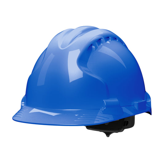 JSP 280-AHS150-50 Type II Hard Hat with HDPE Shell, EPS Impact Liner, Polyester Suspension and Wheel Ratchet Adjustment