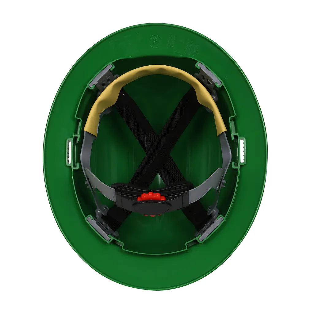 Pip 280-Fbw4200-30 Full Brim Hard Hat With Hdpe Shell, 4-Point Polyester Suspension And Wheel Ratchet Adjustment 280-FBW4200-30-12071