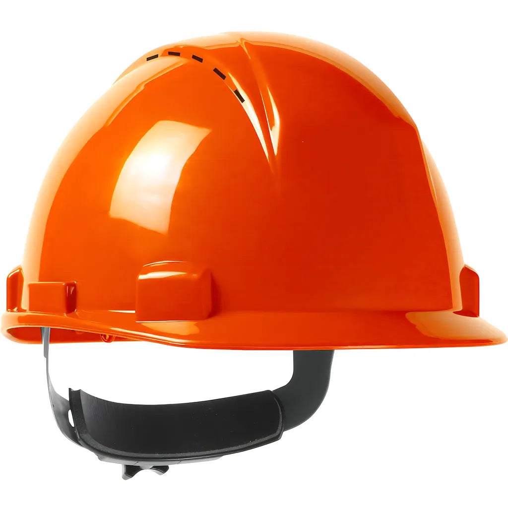 Dynamic 280-Hp1141Rspv-31 Short Brim, Vented, Cap Style Hard Hat With Hdpe Shell, 4-Point Textile Suspension And Wheel Ratchet Adjustment 280-HP1141RSPV-31-12095