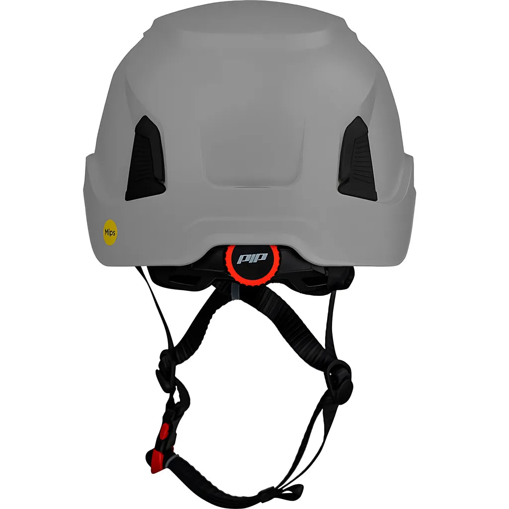 Pip 280-Hp1491Rvm-09 Vented, Industrial Climbing Helmet With Mips Technology, Abs Shell, Eps Foam Impact Liner, Hdpe Suspension, Wheel Ratchet Adjustment And 4-Point Chin Strap 280-HP1491RVM-09-12276