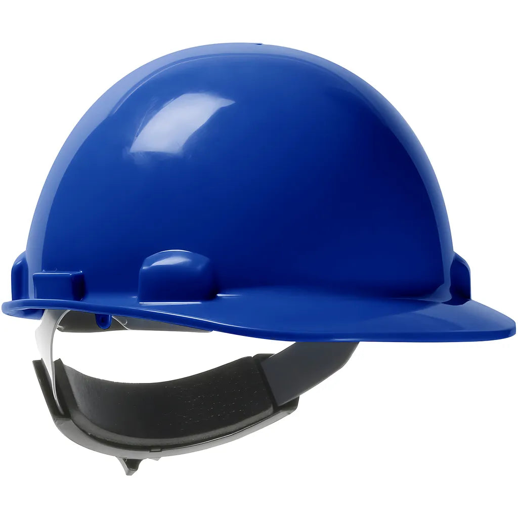 Dynamic 280-Hp341Sr-17 Cap Style Smooth Dome Hard Hat With Hdpe Shell, 4-Point Textile Suspension And Swing Wheel-Ratchet Adjustment 280-HP341SR-17-12411