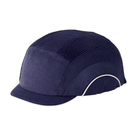 JSP 282-ABM130-21 Baseball Style Bump Cap with HDPE Protective Liner and Adjustable Back - Micro Brim
