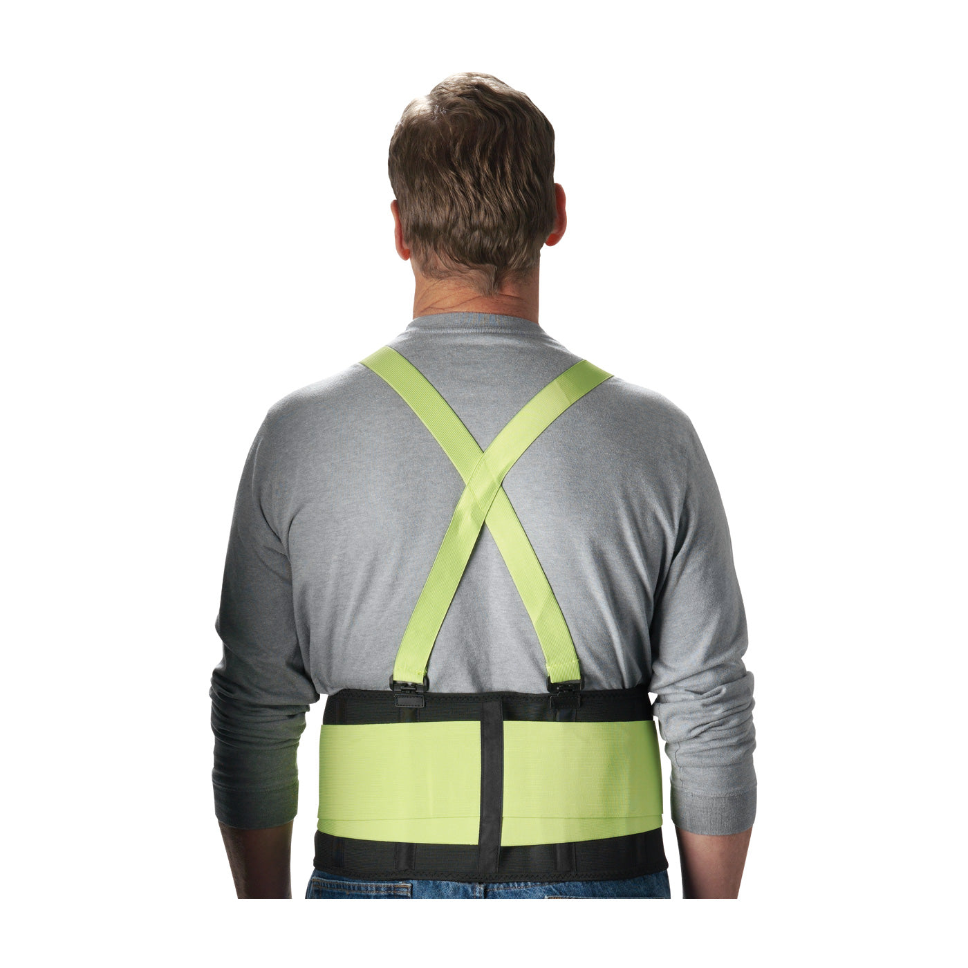 PIP 290-550M High Visibility Lime Yellow Back Support Belt