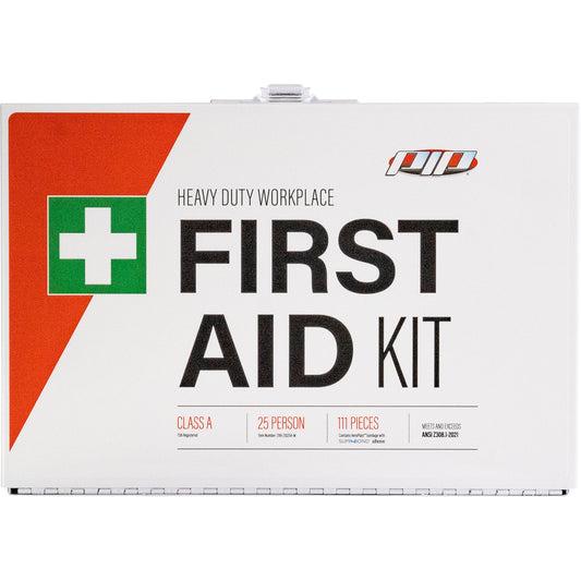 PIP 299-21025A-M ANSI Class A Waterproof First Aid Kit - 25 Person