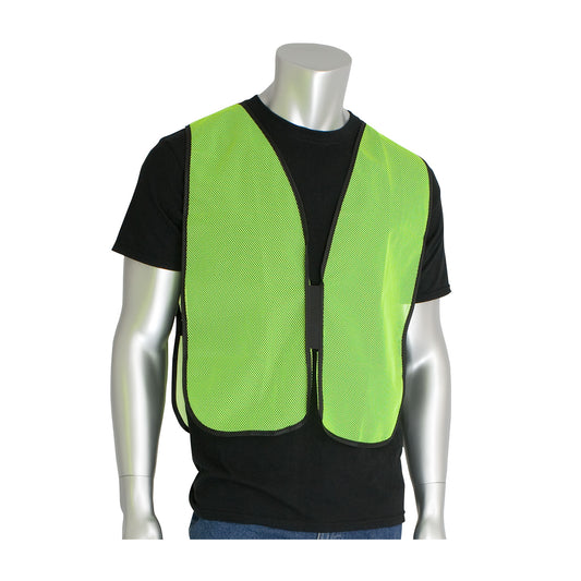 PIP 300-0800-LY Non-ANSI Mesh Safety Vest