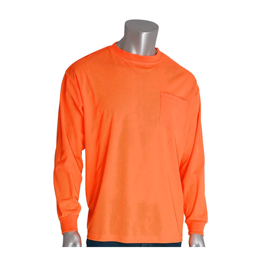 Pip 310-1100-Or/Xl Non-Ansi Long Sleeve T-Shirt 310-1100-ORXL-15068