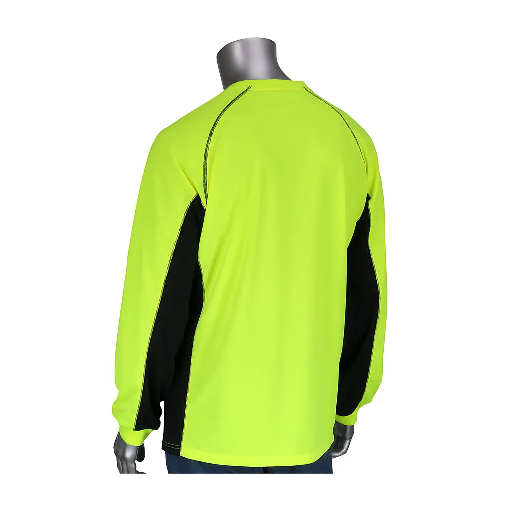 Pip 310-1150B-Ly/4X Non-Ansi Long Sleeve T-Shirt With 50+ Upf Sun Protection, Insect Repellent Treatment And Black Trim 310-1150B-LY4X-15107