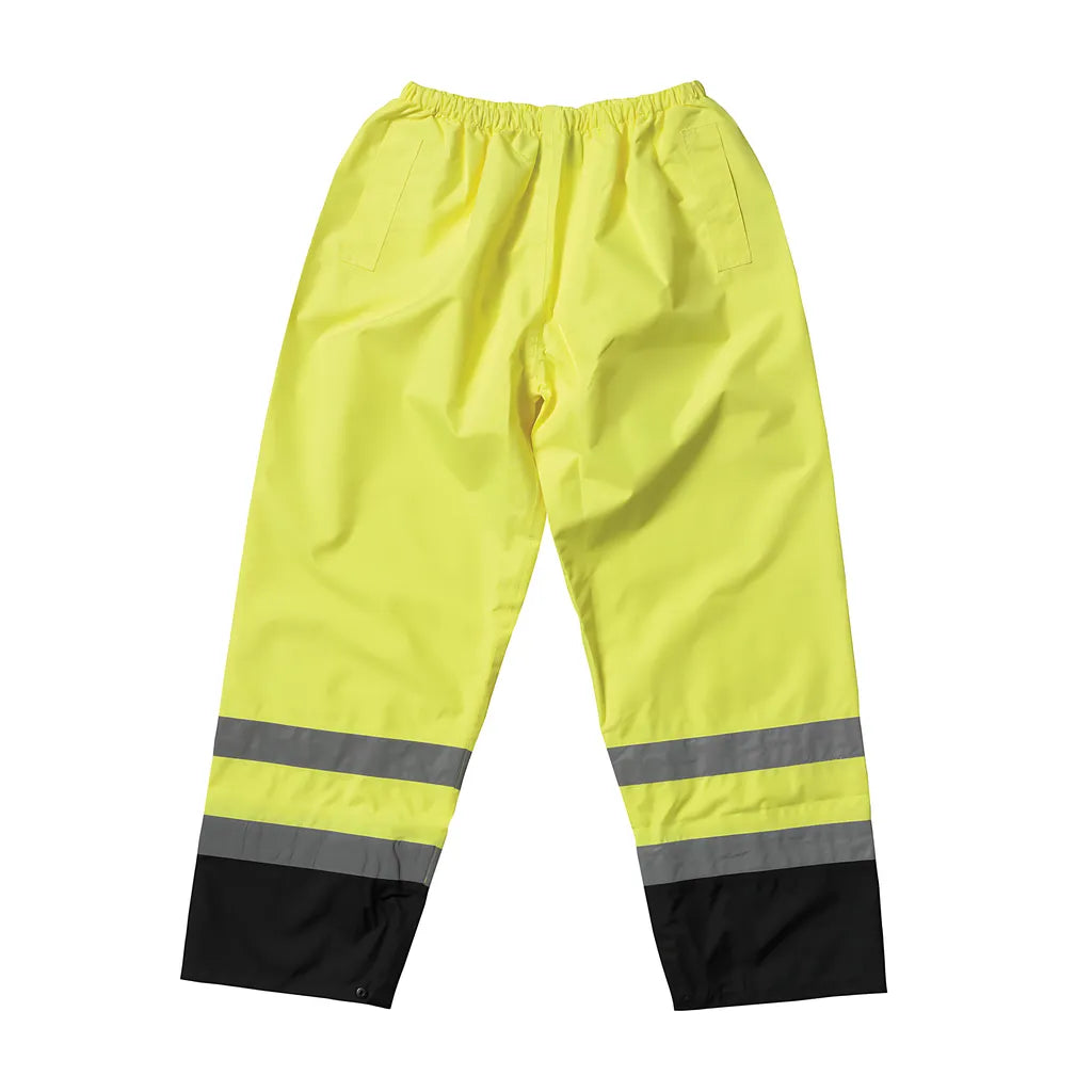 Pip 318-1757-Yel/2X Ansi 107 Class E Value Black Trim Over Pant 318-1757-YEL2X-16165