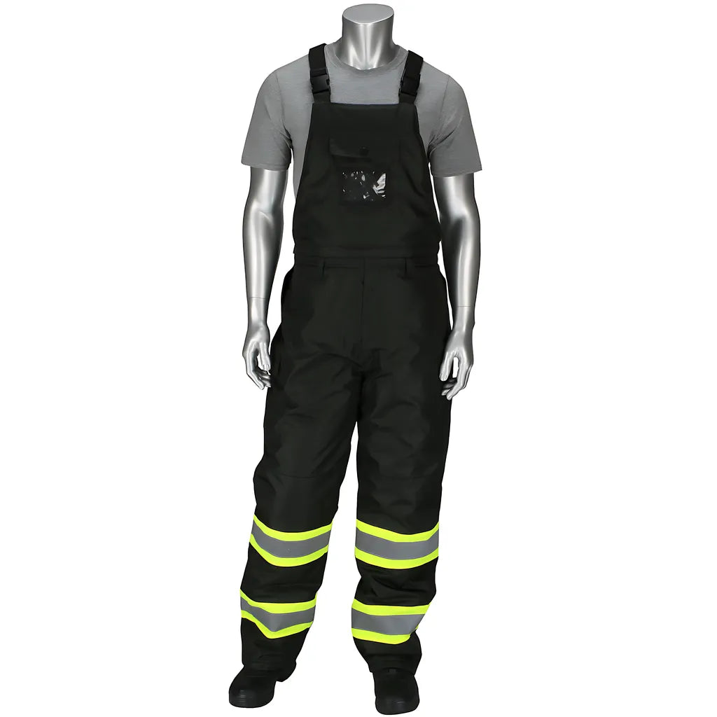 Pip 318-1780-Bk/2X Non-Ansi Ripstop Insulated Two Tone Bib Overalls 318-1780-BK2X-16256