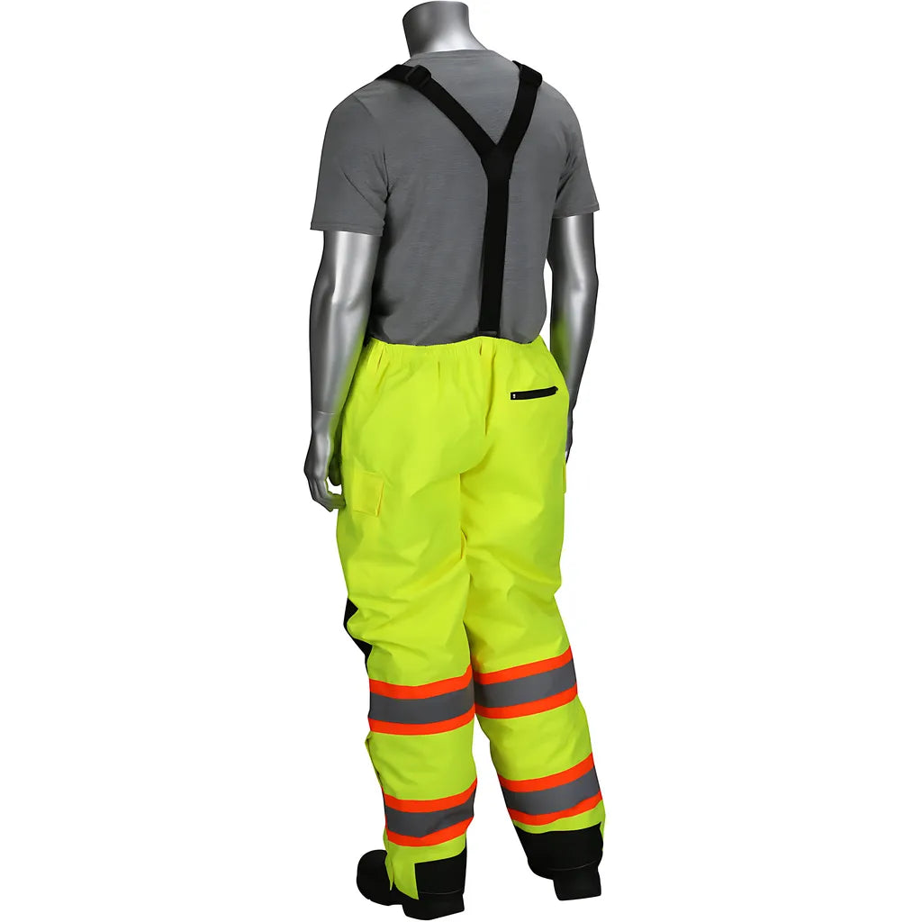 Pip 318-1780-Ly/4X Class E Ripstop Insulated Two Tone Bib Overalls 318-1780-LY4X-16245