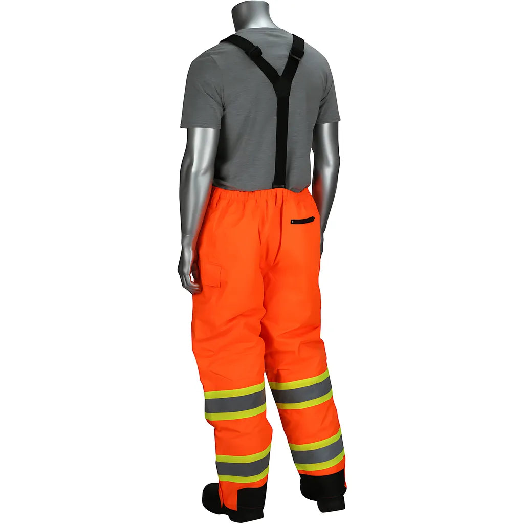 Pip 318-1780-Or/4X Class E Ripstop Insulated Two Tone Bib Overalls 318-1780-OR4X-16227