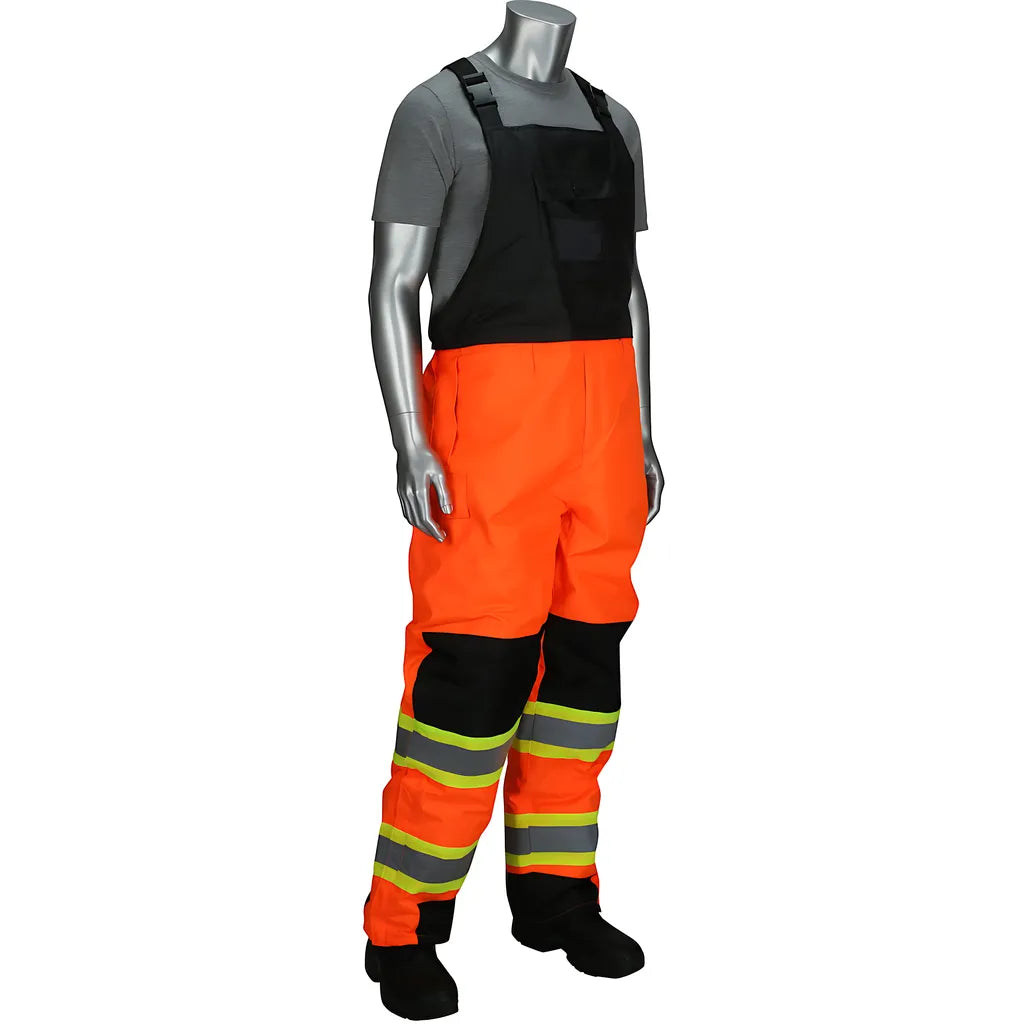 Pip 318-1780-Or/L Class E Ripstop Insulated Two Tone Bib Overalls 318-1780-ORL-16220